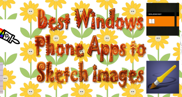 Best windows Phone Apps to Sketch images