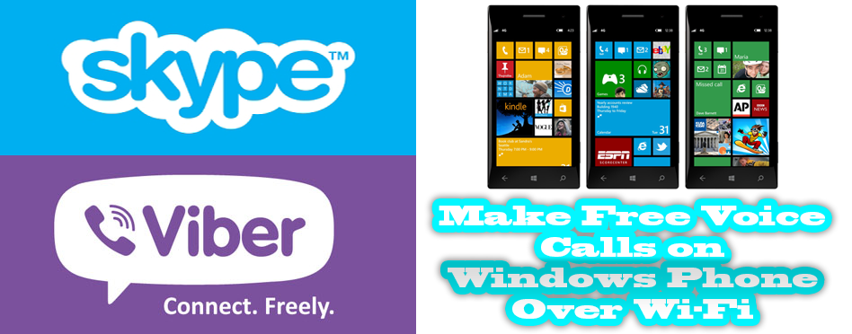 Make Free Voice Calls on Windows Phone Over Wi-Fi