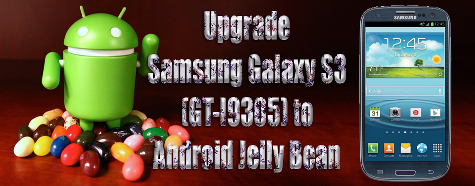 Upgrade Samsung Galaxy S3 to Android Jelly Bean