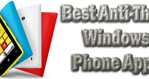 Best Anti-Theft Windows Phone Apps