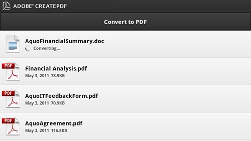 Create PDF on Mobile