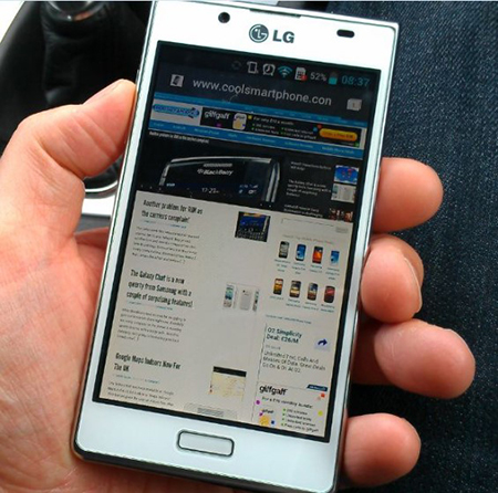 LG Optimus F3 Features