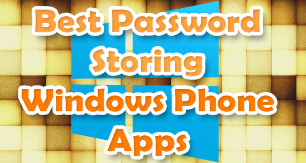 Password Storing Windows Phone Apps
