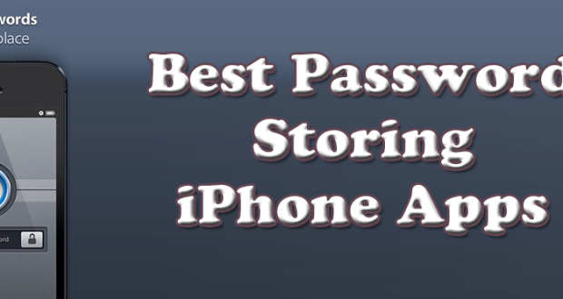Password Storing iPhone Apps