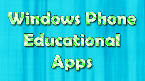 Windows Phone Educational Apps