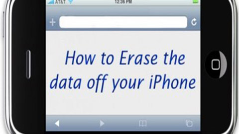 how do you erase an iphone