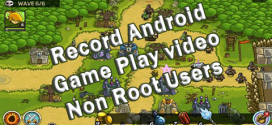 Record Android Game Play Video Non Root
